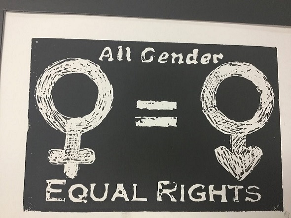 Protest Art Print; Equal Rights