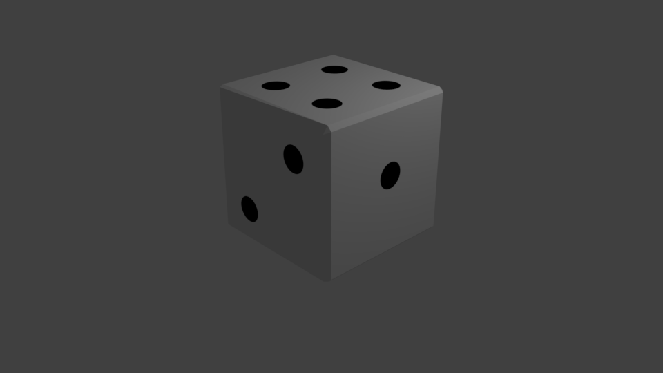 Model of Dices (High School Project)
